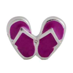 Purple Jandals (Flip Flops) Charm
