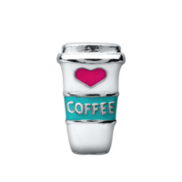 Love Coffee Cup Charm