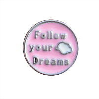 Large Follow Your Dreams Charm