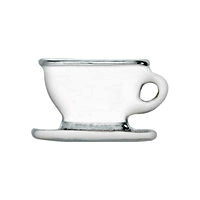 White Tea or Coffee Cup Charm