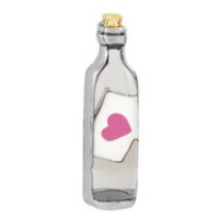 Message in a Bottle Charm