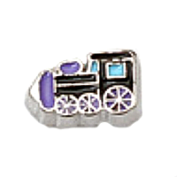 Purple Train Charm